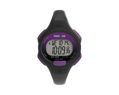 Timex Ironman Watch - Black/Purple - T5K523GP