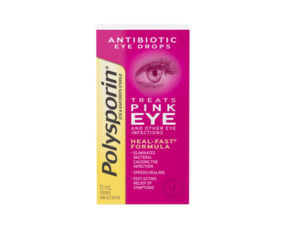 Polysporin Eye & Ear Antibiotic Drops - 15ml