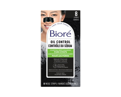 BiorÃ© Charcoal Pore Strips - 8's