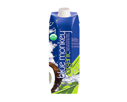 Blue Monkey Organic Pure Coconut Water - 1L