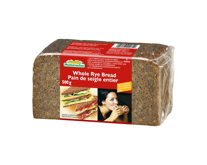 Mestemacher Loaf - Organic Whole Rye - 500g