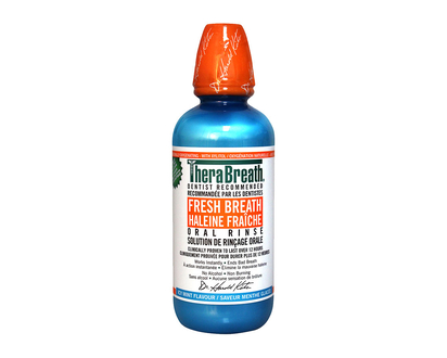 Thera Breath Oral Rinse - Invigorating Icy Mint - 473ml