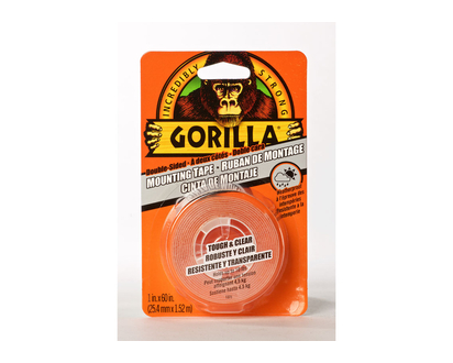 Gorilla Mounting Tape - 1 inch x 5 feet