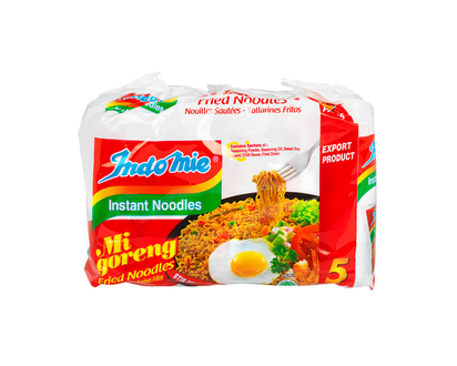 Indo Mie Instant Noodles - Mi goreng Fried Noodles - 5 x 85g