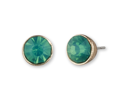 Lonna & Lilly Pendant Button Stud Earrings - Green/Grass