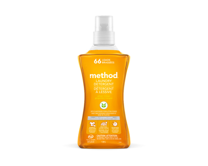 Method 4X Laundry Detergent - Ginger Mango - 1.58L/66 loads