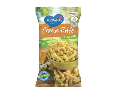 Barbara's Cheese Puffs - Jalapeno - 198g