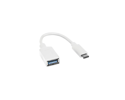 Logiix USB C to A Adapter for MacBook 2015 - White - 16.5cm - LGX-11922