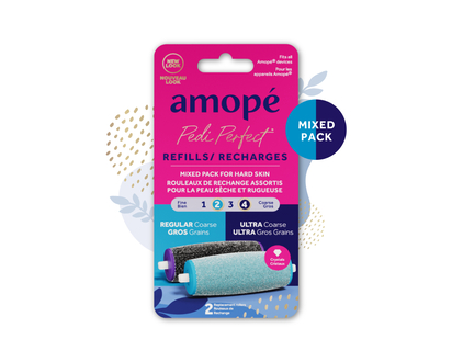 Amope Pedi Perfect Diamond Crystals Roller Head Refills - 2s