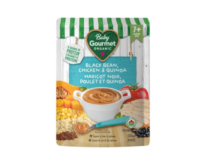 Baby Gourmet Meals Black Bean Chicken & Quinoa - 128ml