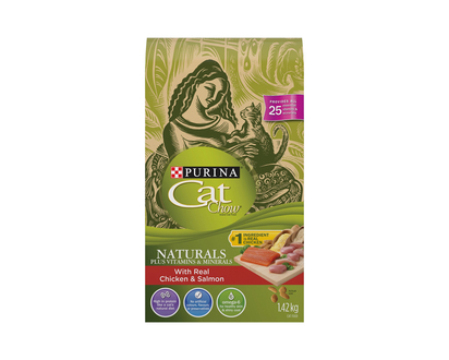 Cat Chow Naturals Dry Food for Cats - 1.42kg