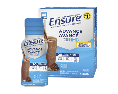 Ensure Advance Nutritional Drink - Chocolate - 4 x 235ml