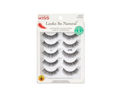 Kiss Looks So Natural Lash Multipack - Shy