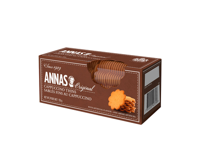 Annas Original Cappuccino Thins - 150g