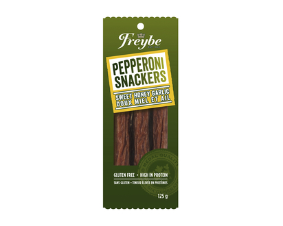 Freybe Pepperoni Snackers - Honey Garlic - 125g
