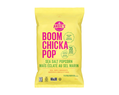 Angie's Boomchickapop Popcorn - Sea Salt - 255g