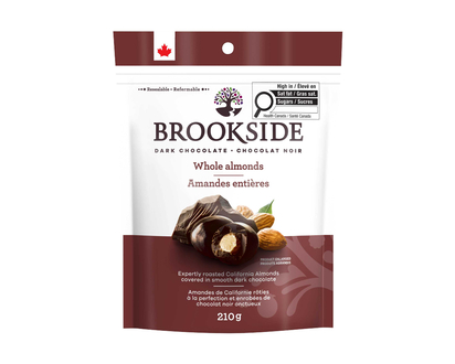 Brookside Dark Chocolate - Whole Almonds - 210g