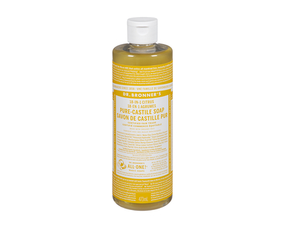 Dr. Bronner's 18-in-1 Pure-Castile Liquid Soap - Citrus - 473ml