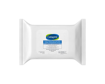 Cetaphil Gentle Makeup Removing Wipes - All Skin Types - 25s