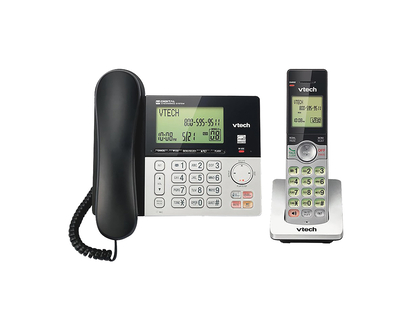 VTech Corded/Cordless Phone With Caller ID - Silver - CS6949