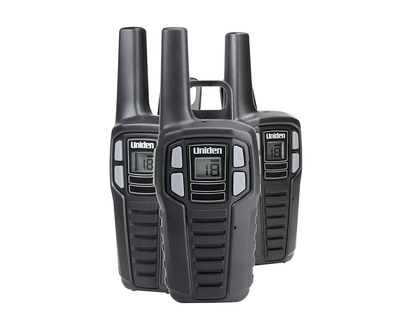 Uniden GMRS Radio 3 Pack - Black - SX1673CH