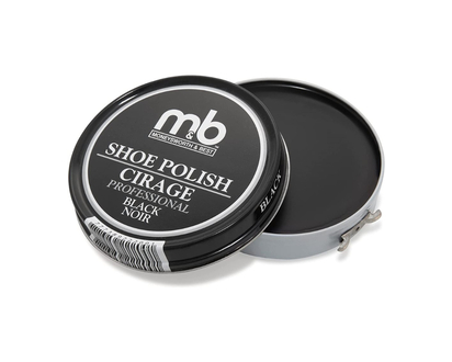 Moneysworth and Best Professional Shoe Polish - Black - 70g