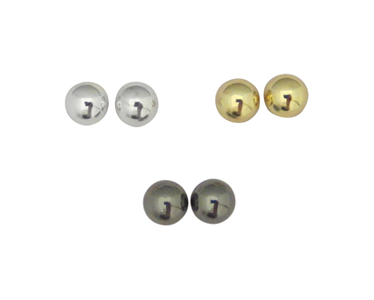 NINE WEST PE TRIO STUDS EAR in Silver