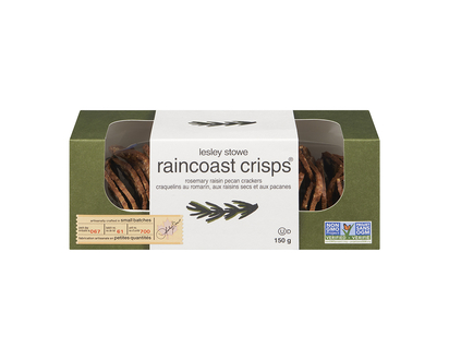 Lesley Stowe Raincoast Crisps - Rosemary Raisin Pecans - 150g