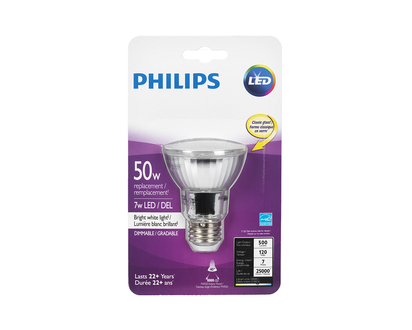 Philips LED Par20 Light Bulb - Bright White - 50w