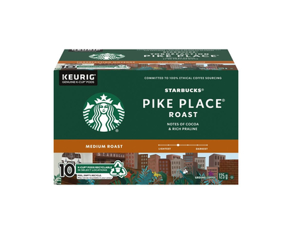 Starbucks K-Cup Coffee - Pike Place - 10s