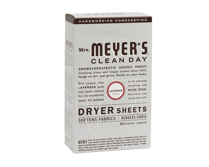 Mrs. Meyer's Dryer Sheets - Lavender - 80s