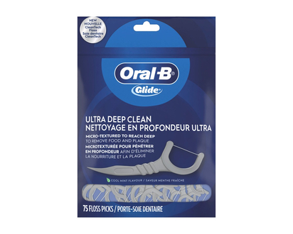 ORAL B GLIDE FLOSS PICKS 75'S