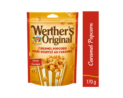 Werther's Original Caramel Popcorn - Classic Caramel - 170g