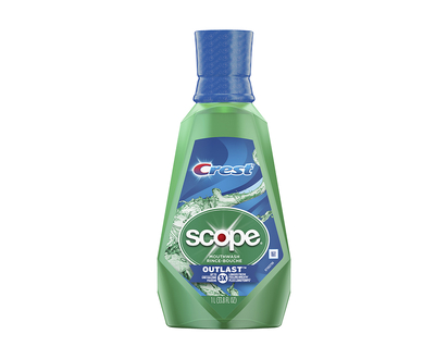 Crest Scope Outlast Mouthwash - Mint - 1L