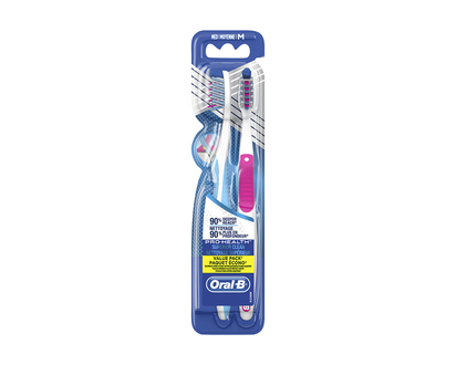 Oral-B 3D PRO Health Value Pack Toothbrush - Medium - 2s