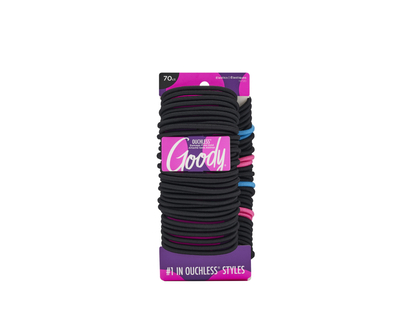 Goody Ouchless No Metal Elastics Medium Hair - 16720 - 70s