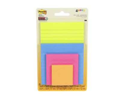 3M Post-It Notes Combo Pack - Rio De Janeiro