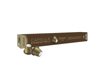 Caffitaly Coffee Capsules - Soave Medium Roast - 10s