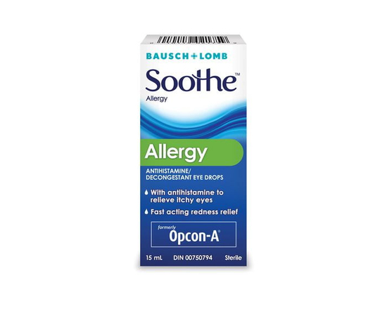 Bausch + Lomb Soothe Allergy 15ml