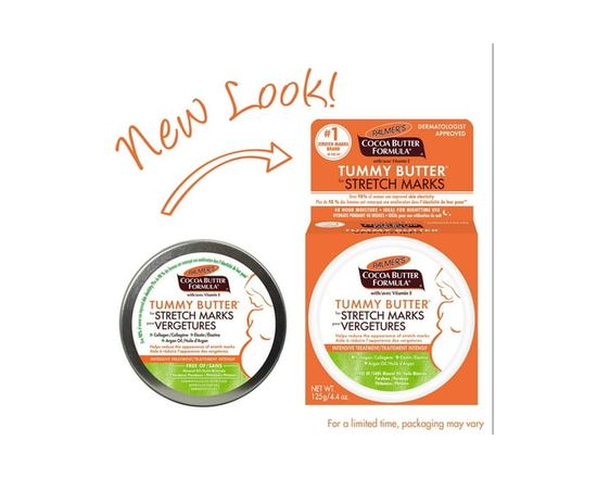 Palmer's® Cocoa Butter Formula® Tummy Butter Balm for Stretch Marks and Pregnancy Skin Care. Dermatologist Approved and Suitable for Sensitive Skin. I