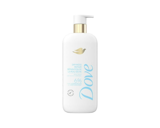 Dove Nettoyant Corporel 6 % de Sérum avec Acide Hyaluronique Réparation de la Peau Sèche, 547 ml - 547 ml