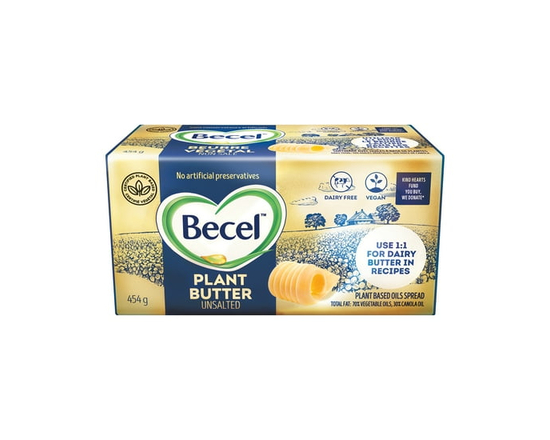 Dairy Free Becel Plant Butter Unsalted 454g - 454g