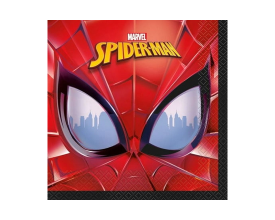 Spiderman Lunch Napkins, 16CT