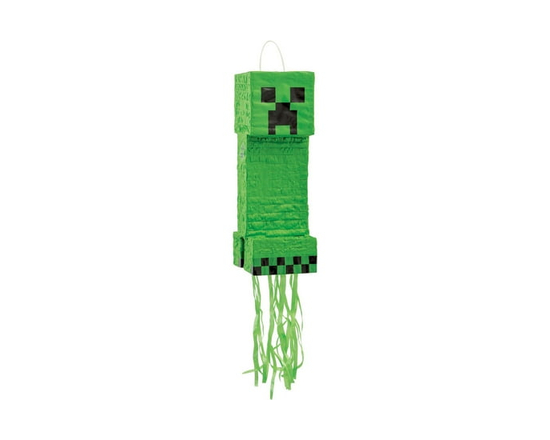 Pinata Minecraft, ficelles à tirer, 21 x 10 po