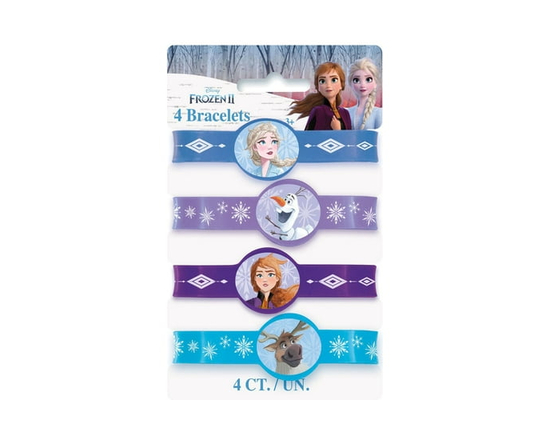 Disney Frozen 2 Stretchy Bracelets, 4CT