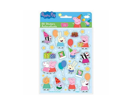 Peppa Pig Sticker Sheets, 4ct