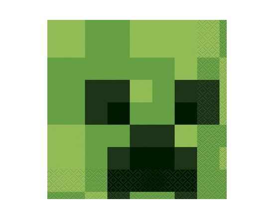 Minecraft serviettes de table, 16CT