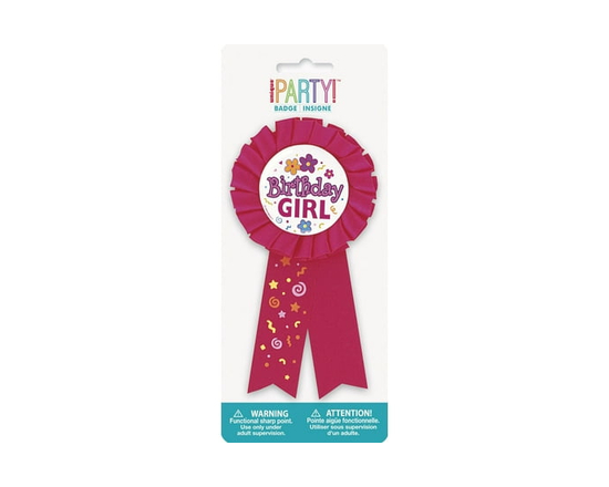Birthday Girl Award Ribbon