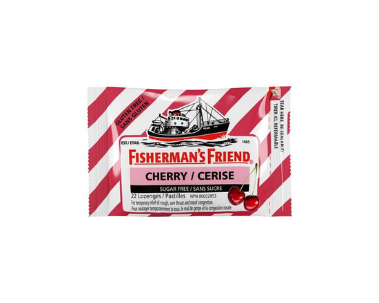 Pastilles antitussives cerise sans sucrose de Fisherman's Friend