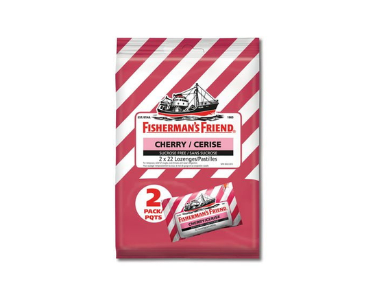 Fisherman's Friend Cherry Sucrose Free Cough Suppressant Lozenges